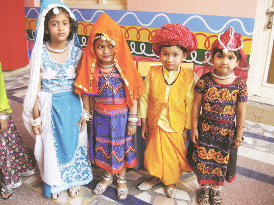 Rishab in traditional Rajasthani dress | Rishab Kattimani